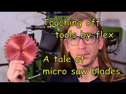 Tool touch off by using flex