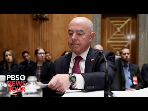 WATCH LIVE: DHS Secretary Mayorkas testifies before Senate Judiciary committee hearing