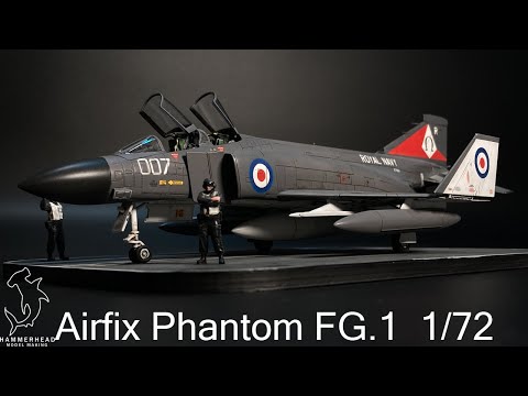 Airfix 1/72 Phantom FG.1 | Full Build Painted Markings