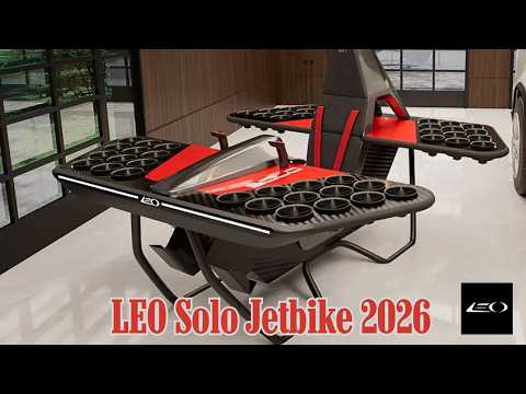 Your Ticket to Personal Flight: The LEO Flight JetBike | No License Required! 🚀✨🏙️