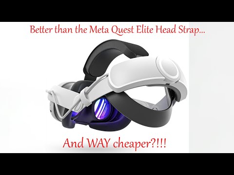 Maecker Head strap for Quest 3...better than the Meta Elite Strap and way cheaper!