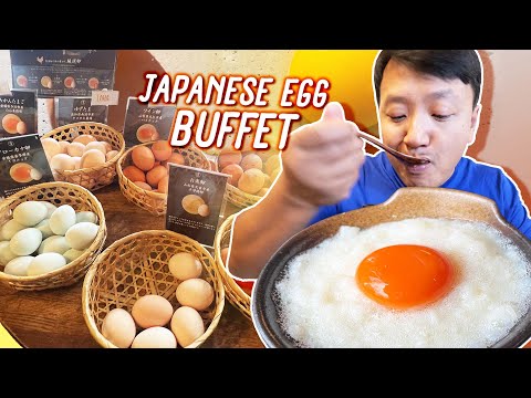 All You Can Eat JAPANESE EGG Buffet & BEST Ramen Noodles in Tokyo!