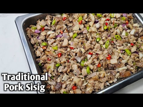 Tradition sa masarap na luto ng Pork Sisig