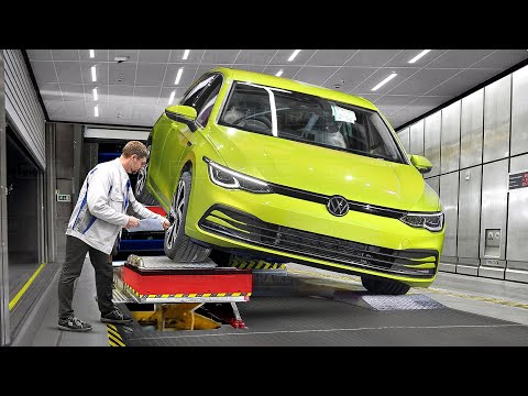 Inside the New Volkswagen Golf Extreme Testing and Production Line