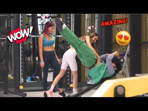 ELITE Powerlifter ANATOLY Use 50kg Mop in a GYM😱💪🧹| Pretended to be a CLEANER