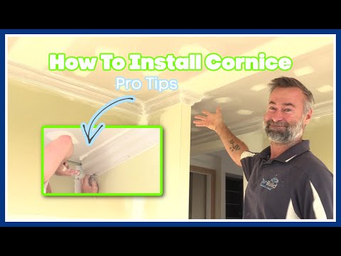 How To Install Plaster Cornice