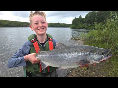 4 Days Camping & Fishing Alone in Alaska