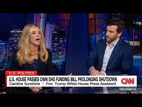 FIERY Debate; Brian Tyler Cohen SPARS over Immigration with Caroline Sunshine