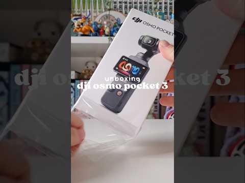 ✨️ Unboxing DJI Osmo Pocket 3 ✨️ #unboxing #djiosmopocket3