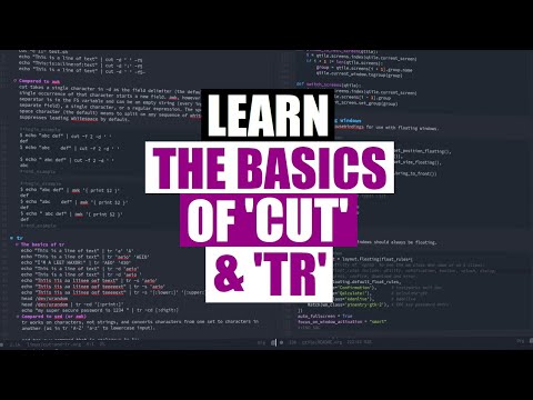 Two Powerful Command Line Utilities 'cut' And 'tr'