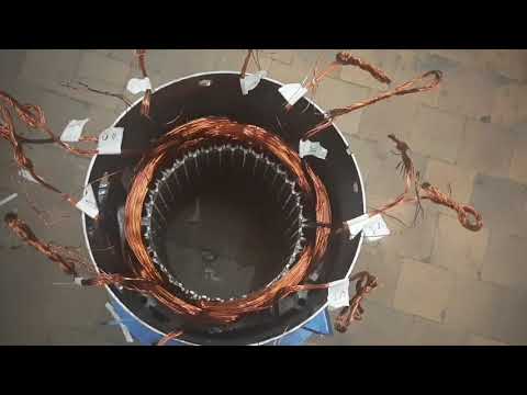 ПЕРЕМОТКА ГЕНЕРАТОРА 36KWA - 1500R/MIN. РЕМОНТ ГЕНЕРАТОРА. generator repair