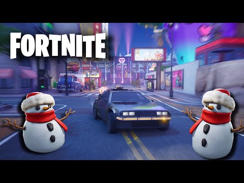 Time machines and sneaky snowmen (Fortnite Winterfest update)