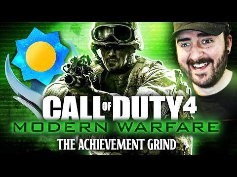 COD 4 Modern Warfare's ACHIEVEMENTS were NO JOKE! - The Achievement Grind