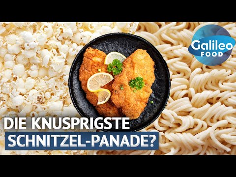 Panade aus Popcorn?! Wir testen die besten SCHNITZEL-Tricks! | Galileo Food