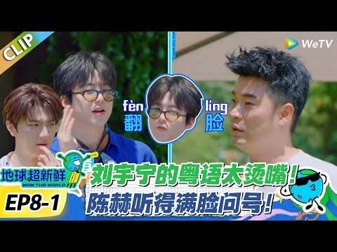 【地球超新鲜】EP8-1：刘宇宁粤语传词陈赫一脸懵！林一邪魅一笑喜感十足！#地球超新鲜 #孙红雷 #李乃文 #陈赫 #刘宇宁 #龚俊 #陈星旭 #王玉雯