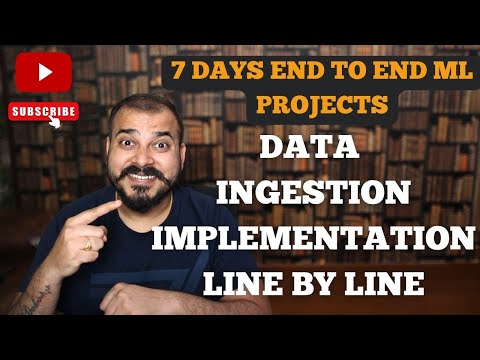 Tutorial 4-End To End ML Project With Deployment- Data Ingestion Implementation Line By Line