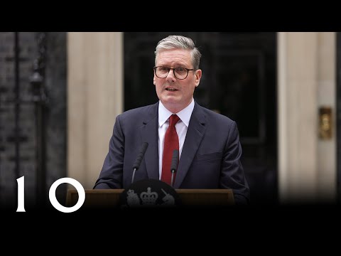 Keir Starmer's first speech as Prime Minister
