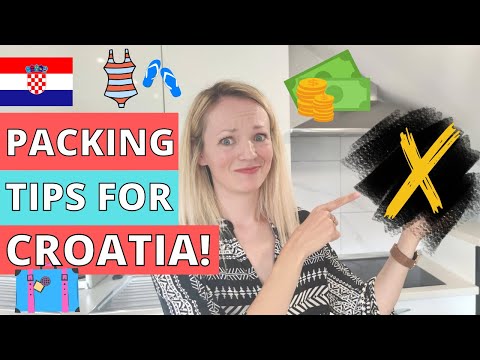 PACKING for CROATIA! Tips & tricks of what to pack & what NOT to!
