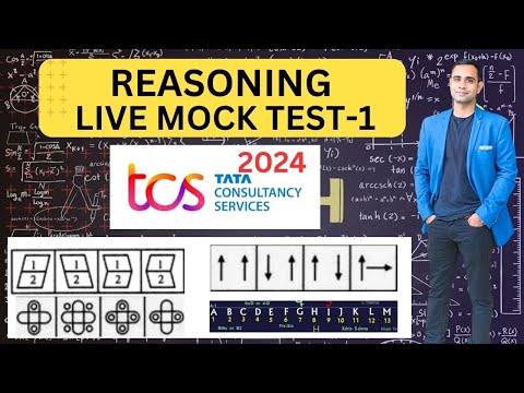 🔥TCS Reasoning LIVE MOCK TEST-1 | TCS Latest pattern Reasoning Questions 🔥