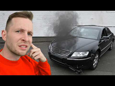ERSTER START! Läuft der V10 Motor des 1500€ Phaeton nach der Notreparatur?
