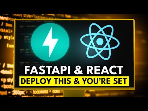 The Ultimate FastAPI + React Full Stack Project (Deploy This and You’re Set)