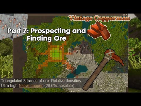 The Complete Guide to Vintage Story - Part 7: Prospecting and Locating Ore