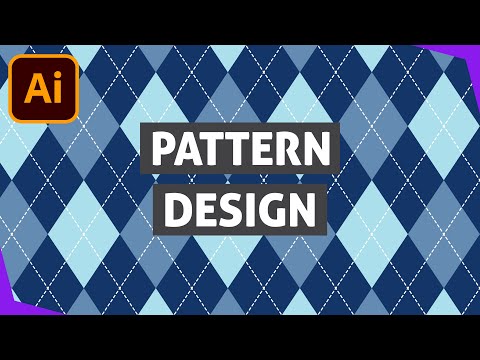 How To Make An Advanced Seamless Argyle Pattern Swatch In Adobe Illustrator