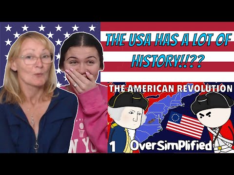 British MUM Reacts to The American Revolution - OverSimplified (Part 1)