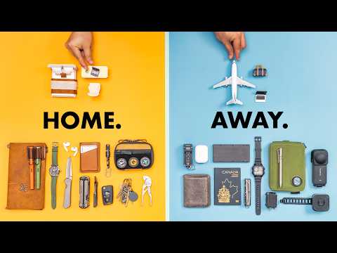 My Hometown EDC vs My Travel EDC - What Changes?!