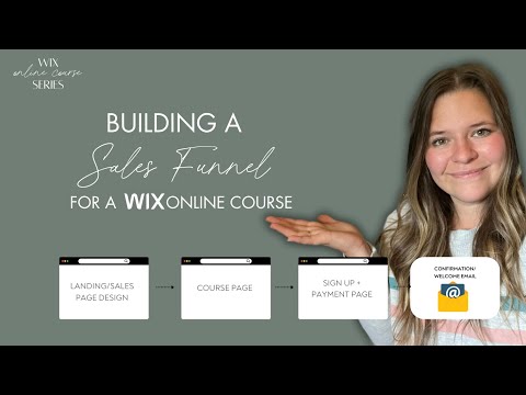 Creating an Online Course Sales Funnel in Wix