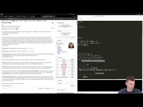 CF EDU 181 (Div. 2) | algorithms problem-solving