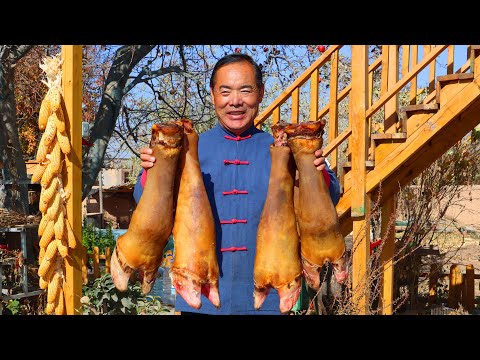 Cooking 4 Cow Hooves Into a Super Spicy Dry Pot! So Fragrant and Addictive! | Uncle Rural Gourmet