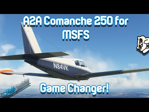 A2A Piper Comanche for MSFS | In-Depth Review with a Commercial Flight Instructor