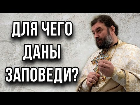 Заповеди бездонны! Протоиерей  Андрей Ткачёв.