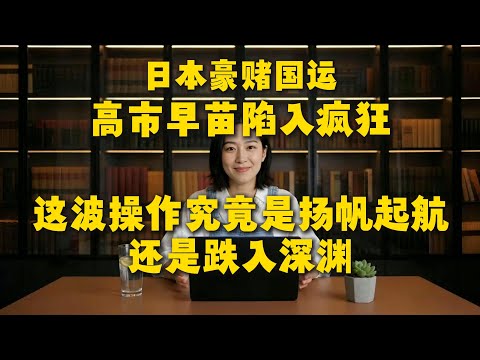 日本豪赌国运，高市早苗陷入疯狂，这波操作究竟是扬帆起航还是跌入深渊丨日本丨高市早苗