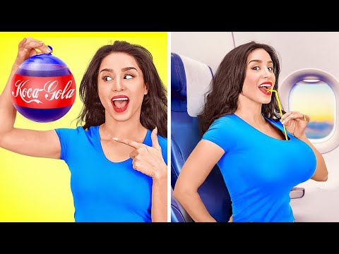 飛行機への食べ物持ち込み法 || 便利な持ち込みアイディア by 123 GO!