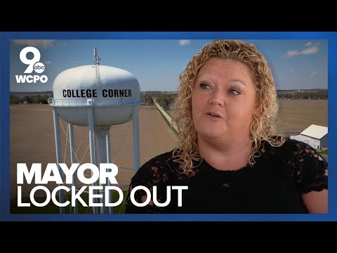 Months after she was elected, this mayor can't get access to the village office