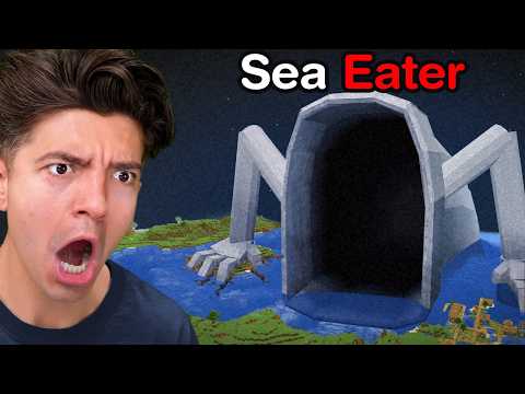 I Found the SEA EATER In Minecraft…
