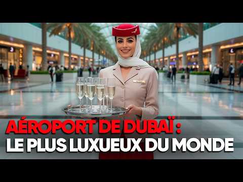 AU COEUR de l'aéroport de DUBAÏ : le plus LUXUEUX du monde - Documentaire Complet - BL