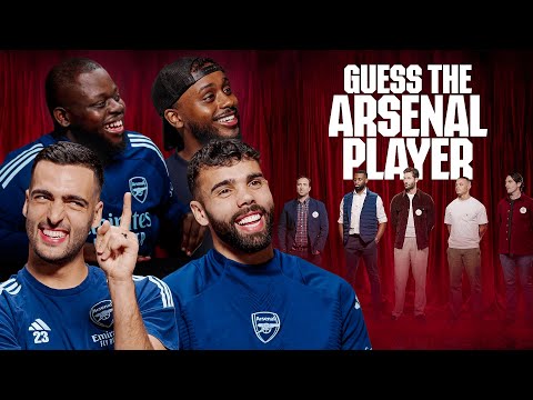 GUESS THE ARSENAL PLAYER | David Raya, Mikel Merino, Sharky & Frimmy | Episode 1
