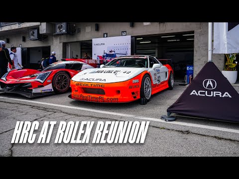 Inside Acura & HRC at the Rolex Reunion: NSX & FW11