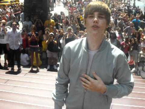 Justin Bieber Time Square Buyout