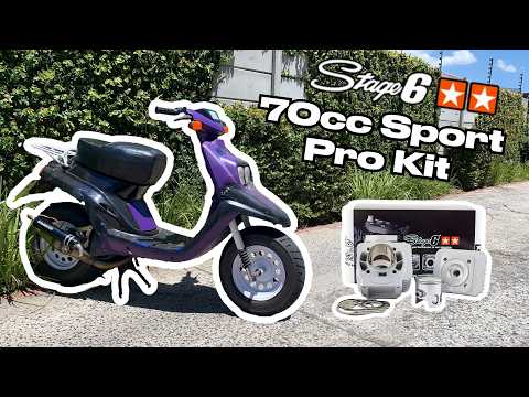 Turning my BWS 50cc into a BWS 70cc with the STAGE 6 MK2 70cc CYLINDER KIT | Part 3