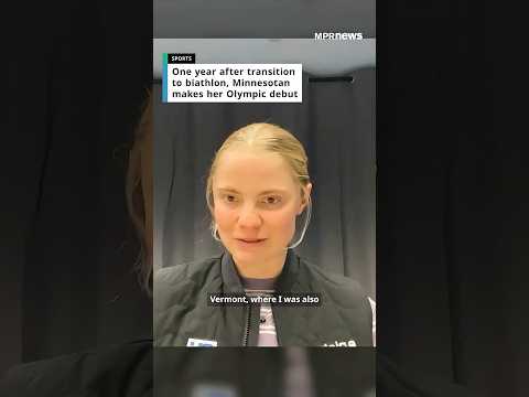 One year after transition to biathlon, Minnesotan makes her Olympic debut