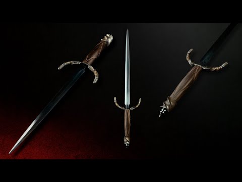 Making an Assassin Knife From a Rusty Spring