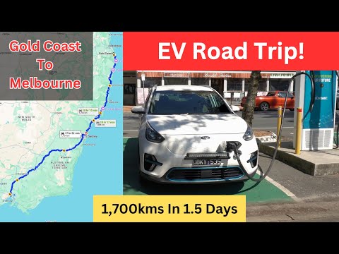 Gold Coast To Melbourne EV Road Trip - In My 2021 Kia Niro