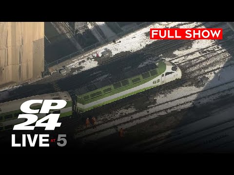 ‘Significant’ GO delays follow train derailment  | CP24 Live at Five for Feb. 2, 2026