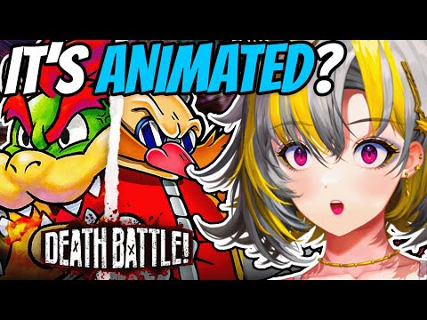 FIRST TIME WATCHING DEATH BATTLE! Bowser VS Eggman (Mario VS Sonic)