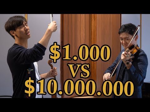 $1000 vs $10,000,000 Violin