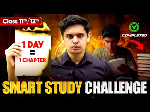 Topper’s Smart Study Challenge🔥 | Score 95% in Class 11th & 12th | Prashant Kirad